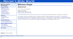 Desktop Screenshot of cwscholz.net